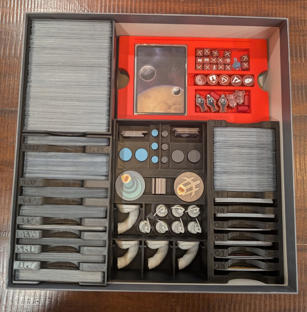 Органайзер для Dune Imperium Uprising с дополнениями