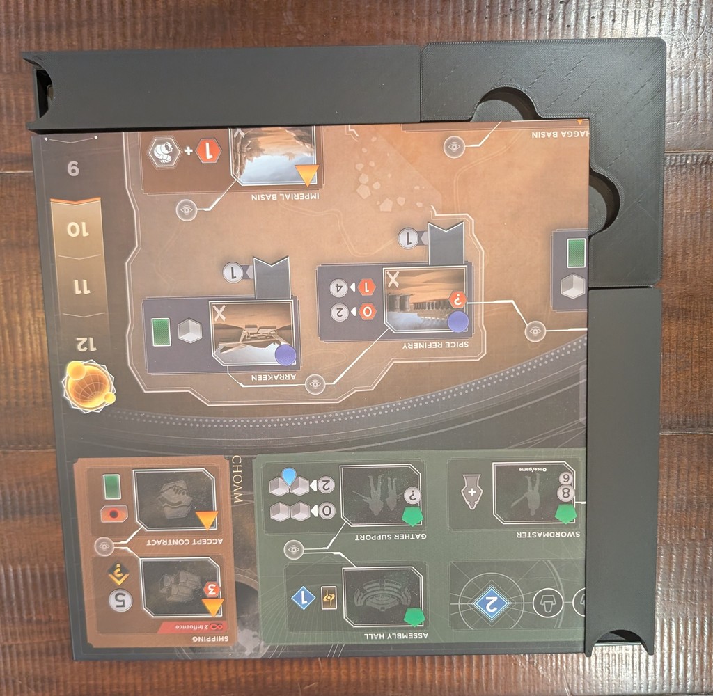 Органайзер для Dune Imperium Uprising с дополнениями