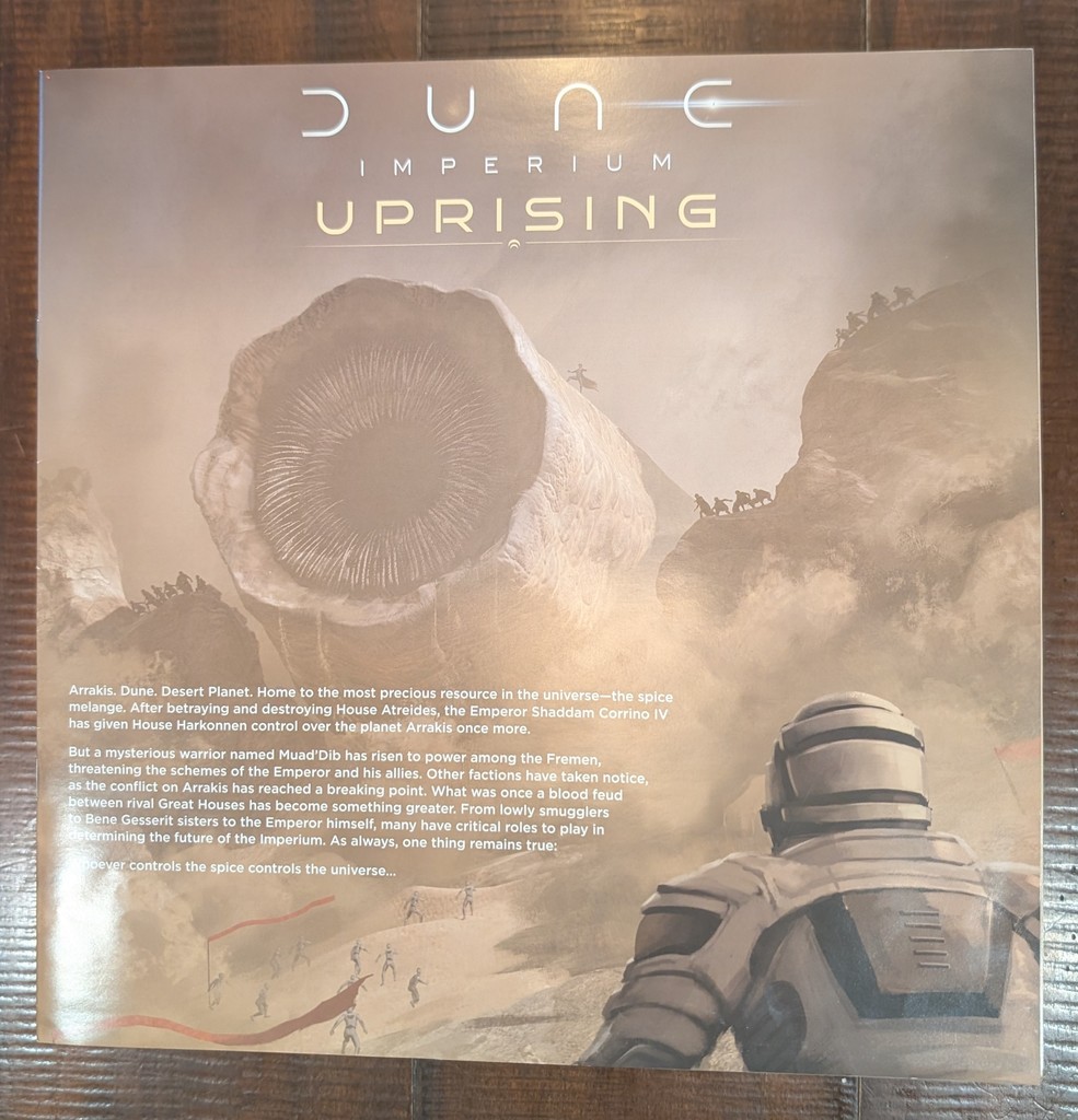 Органайзер для Dune Imperium Uprising с дополнениями