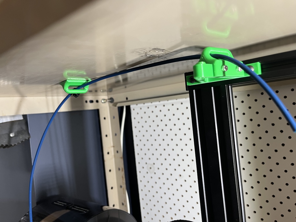 Филаментный гид PTFE с магнитным креплением