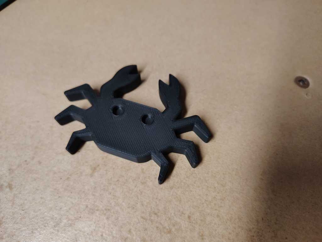 Игрушка-краб из PLA