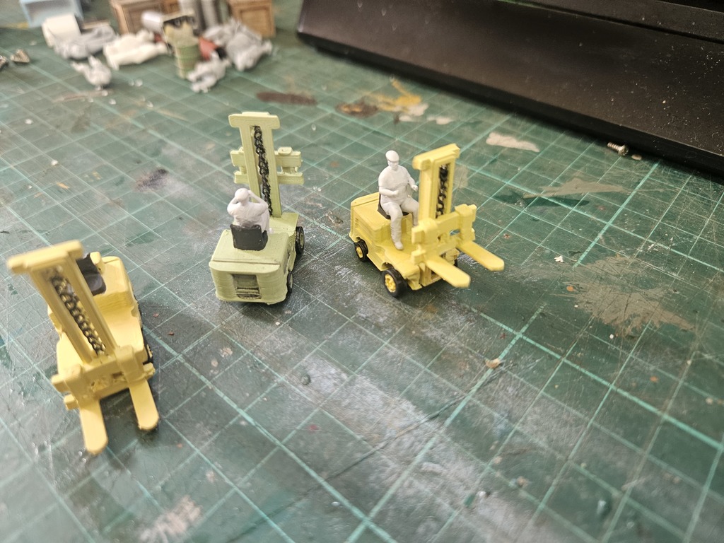 Электрокар масштаба OO