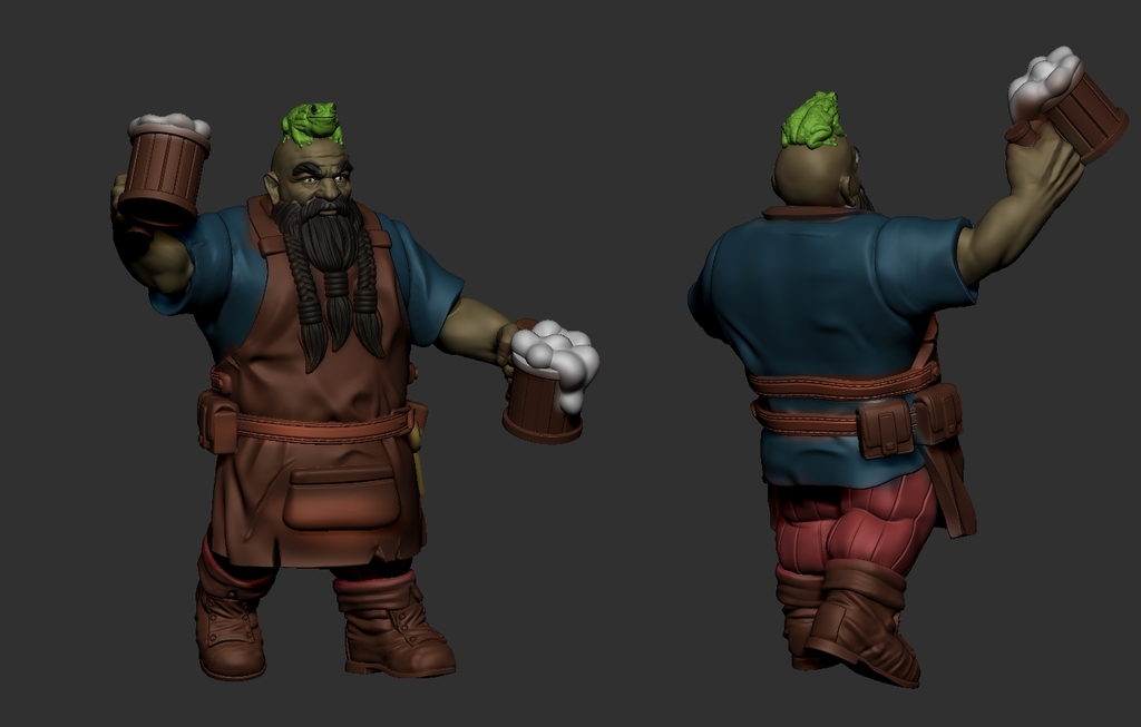 Модель Borin “Frogcap” Kegwarden