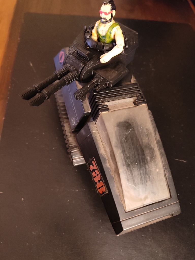 Турель лазера GI JOE COBRA HISS с люком