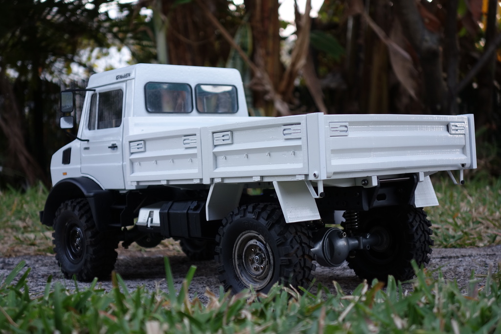 3D-модель Unimog U5023 и U1600