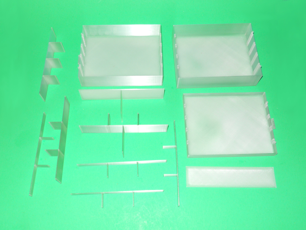 Параметрический модульный органайзер для рабочего стола V2