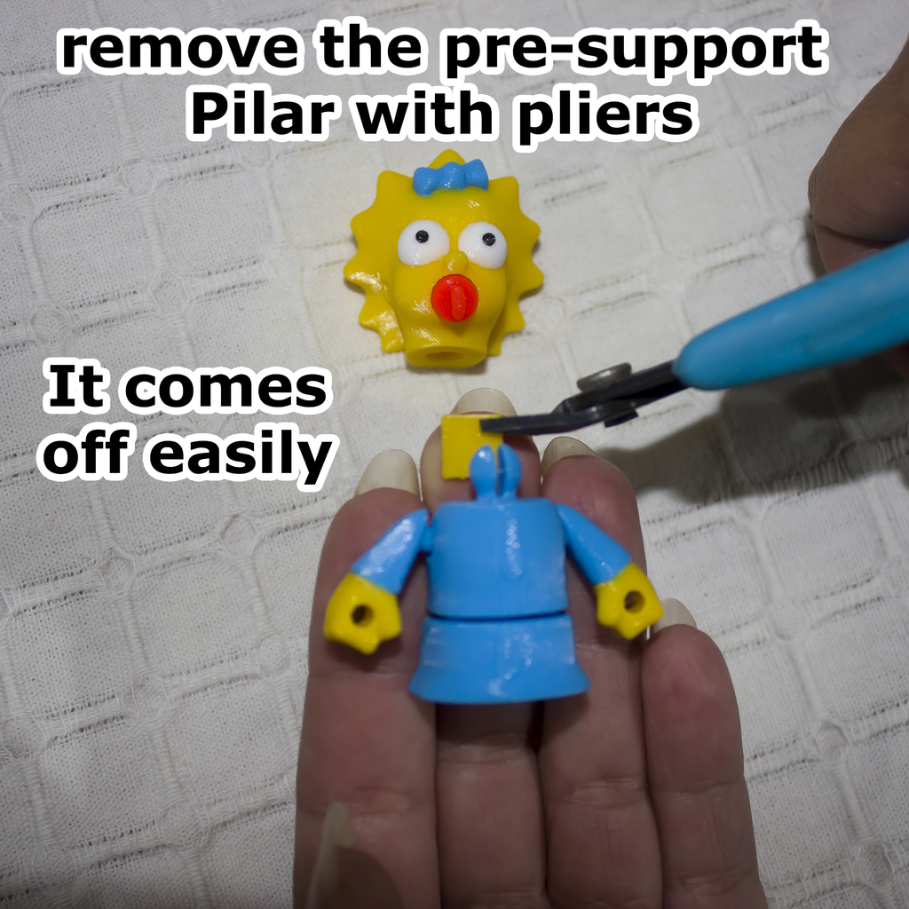 Модель Марж Симпсон - Бесплатная версия