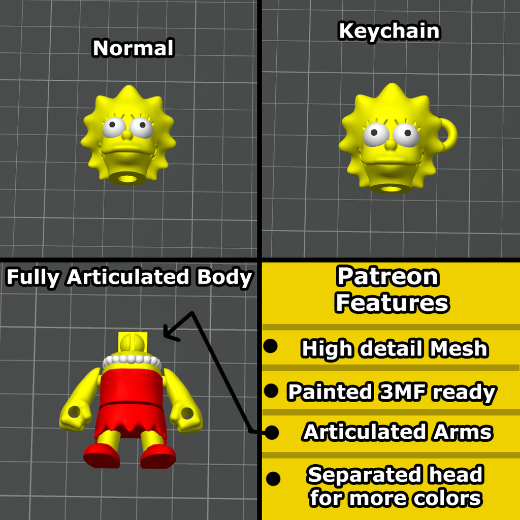 Лиза Симпсон - Бесплатная версия