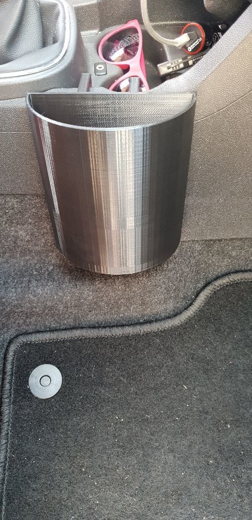 Мусорное ведро/полка для Opel Corsa D на центральной консоли
