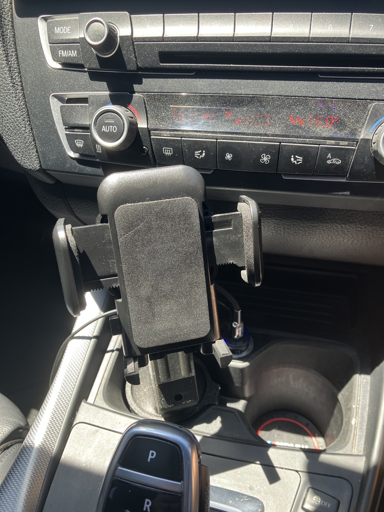 Держатель телефона в подстаканник для BMW F серии 1 и 2