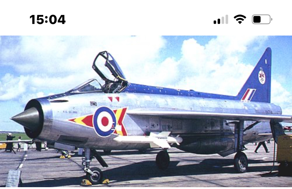 Ракеты Firestreak и Red Top для Freewing BAC Lightning