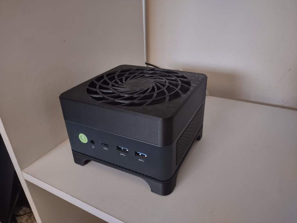 Крышка для вентилятора 120мм для GMKtec K6