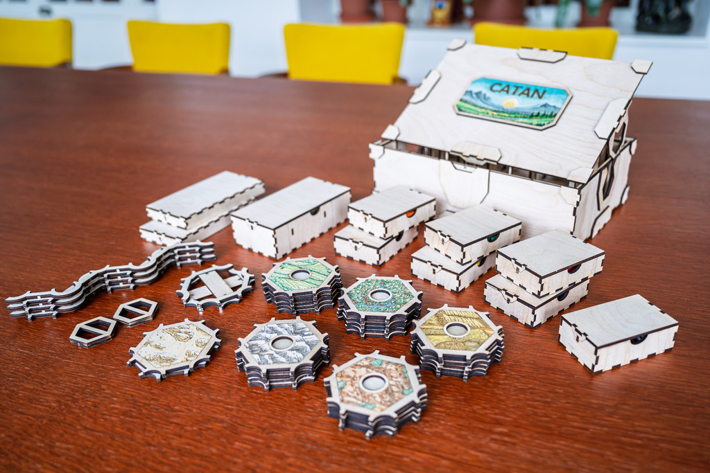 Настольная игра Catan - кастомная модель