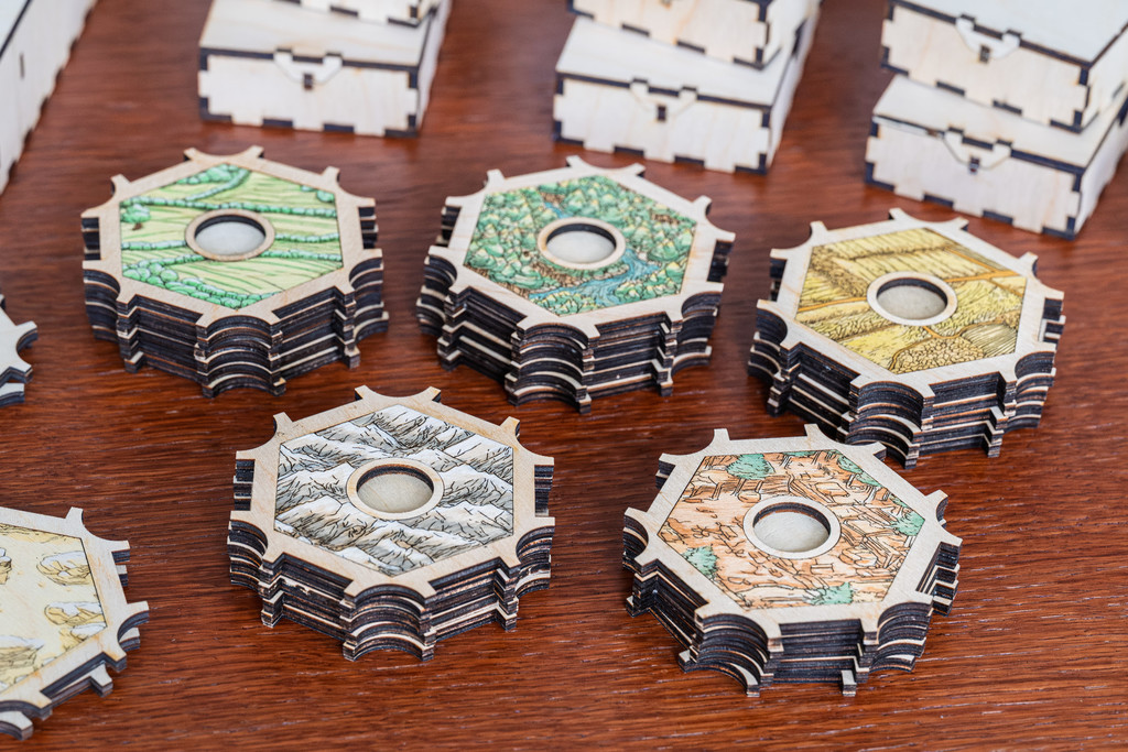 Настольная игра Catan - кастомная модель