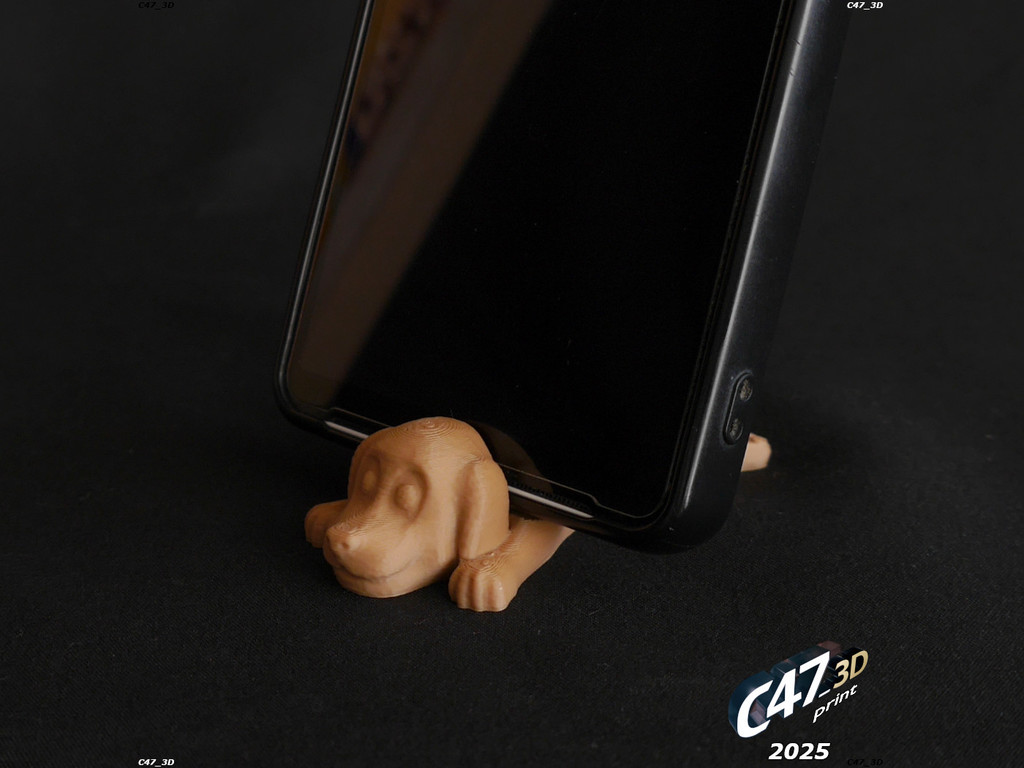 Подставка для телефона в виде собаки