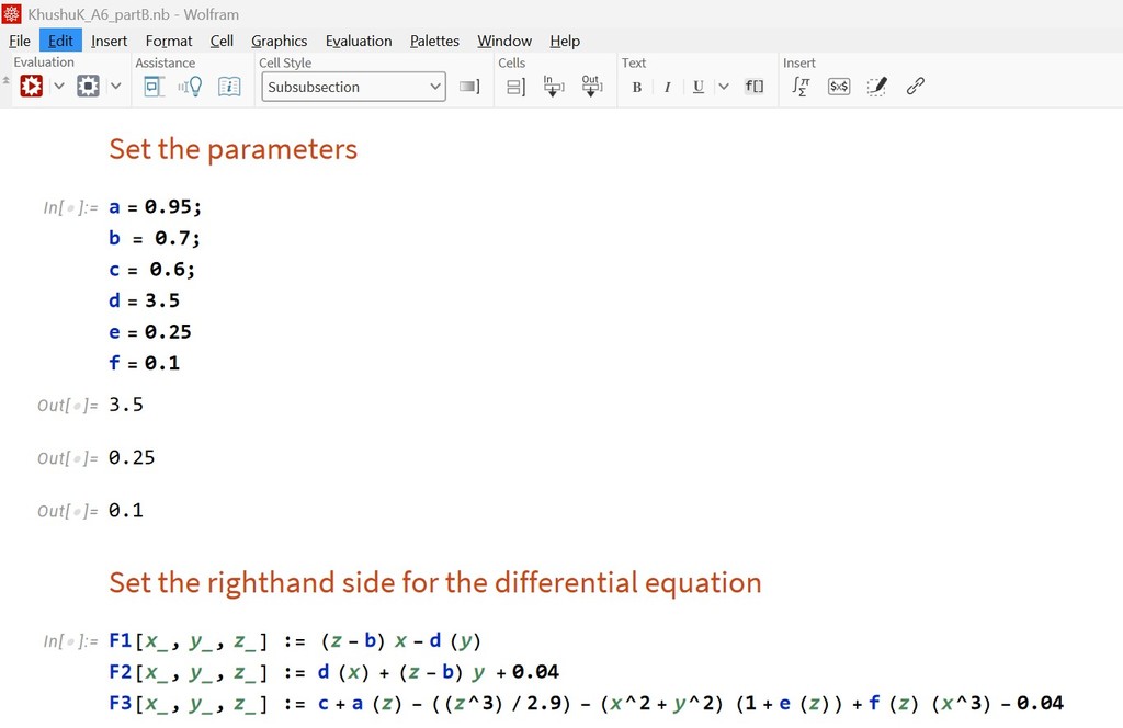 Лангфордские хаотические аттракторы