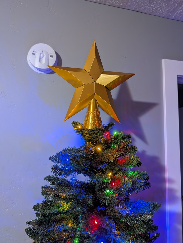 12-дюймовая звезда для верхушки рождественской ёлки