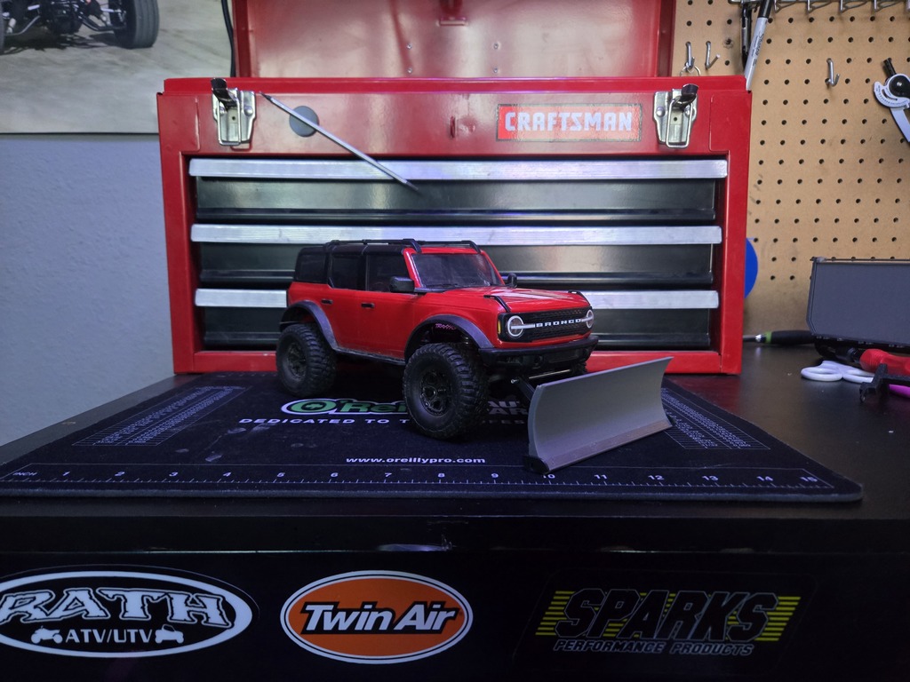 Снегоуборщик для Traxxas TRX-4M