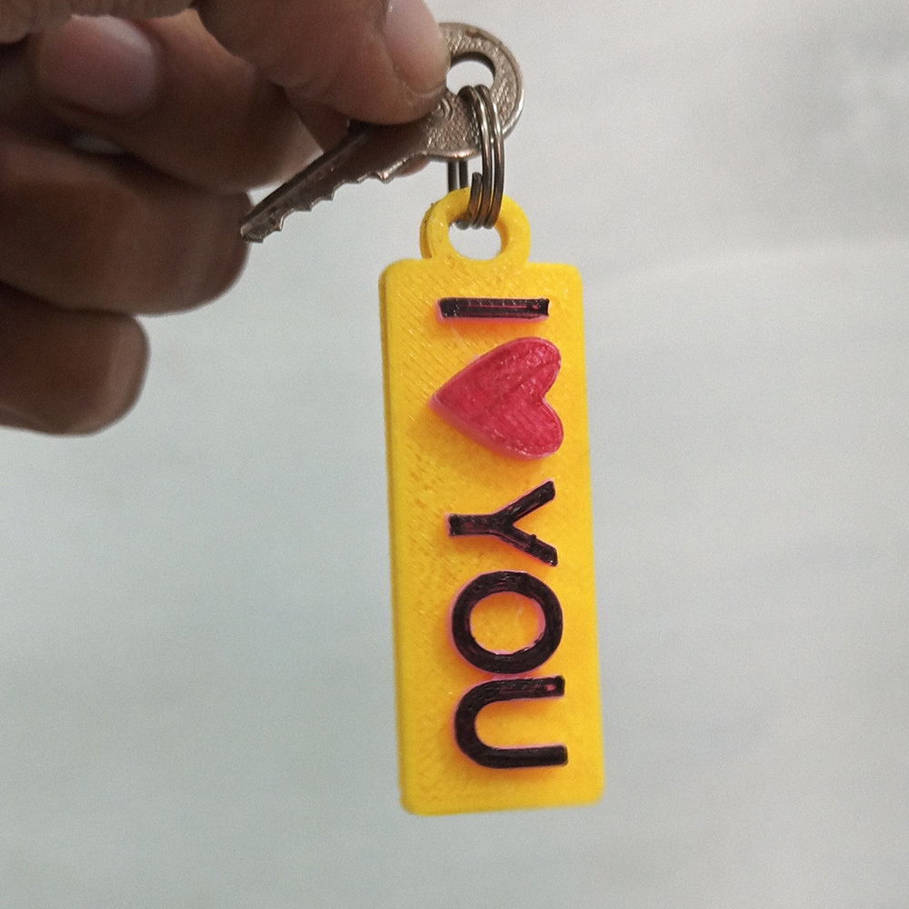 Генератор 3D брелка с именем