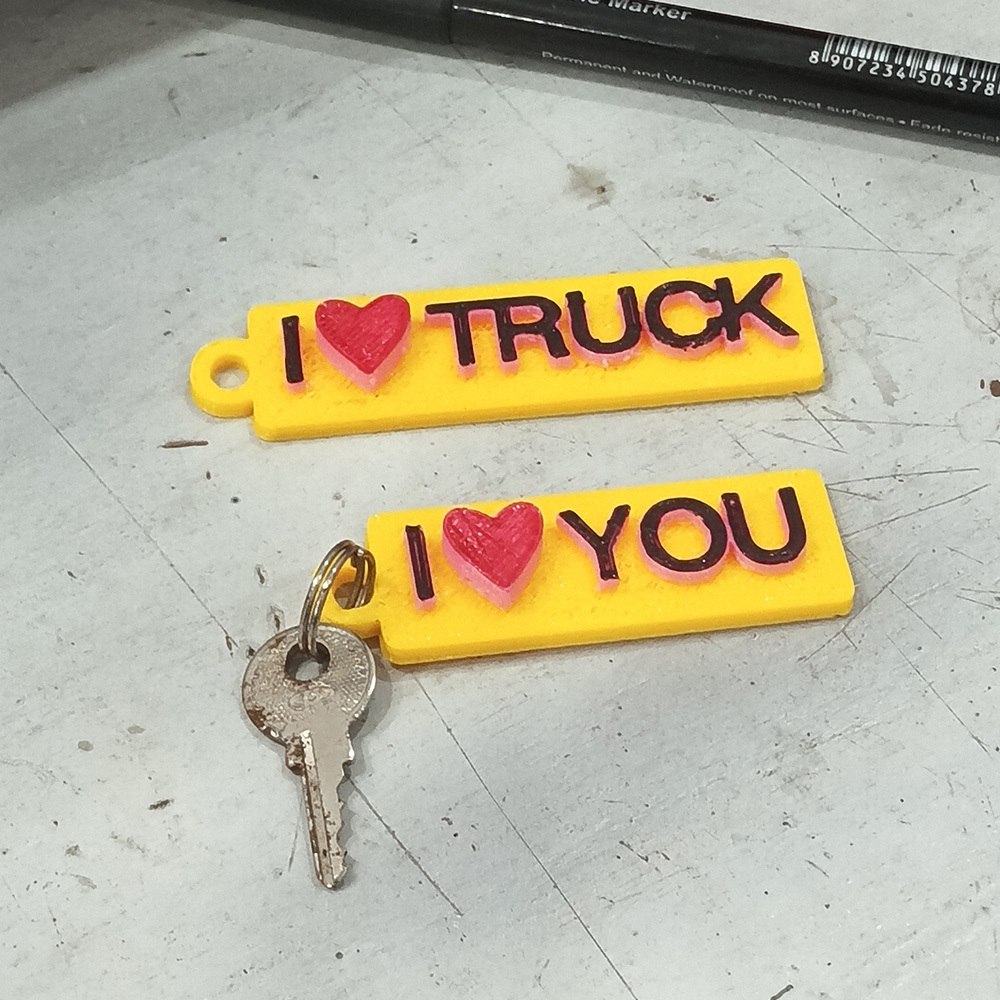 Генератор 3D брелка с именем