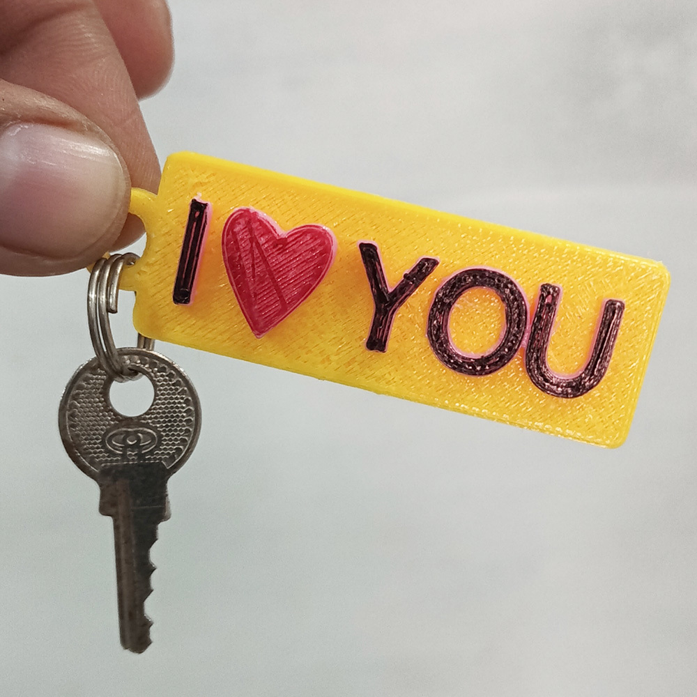 Генератор 3D брелка с именем