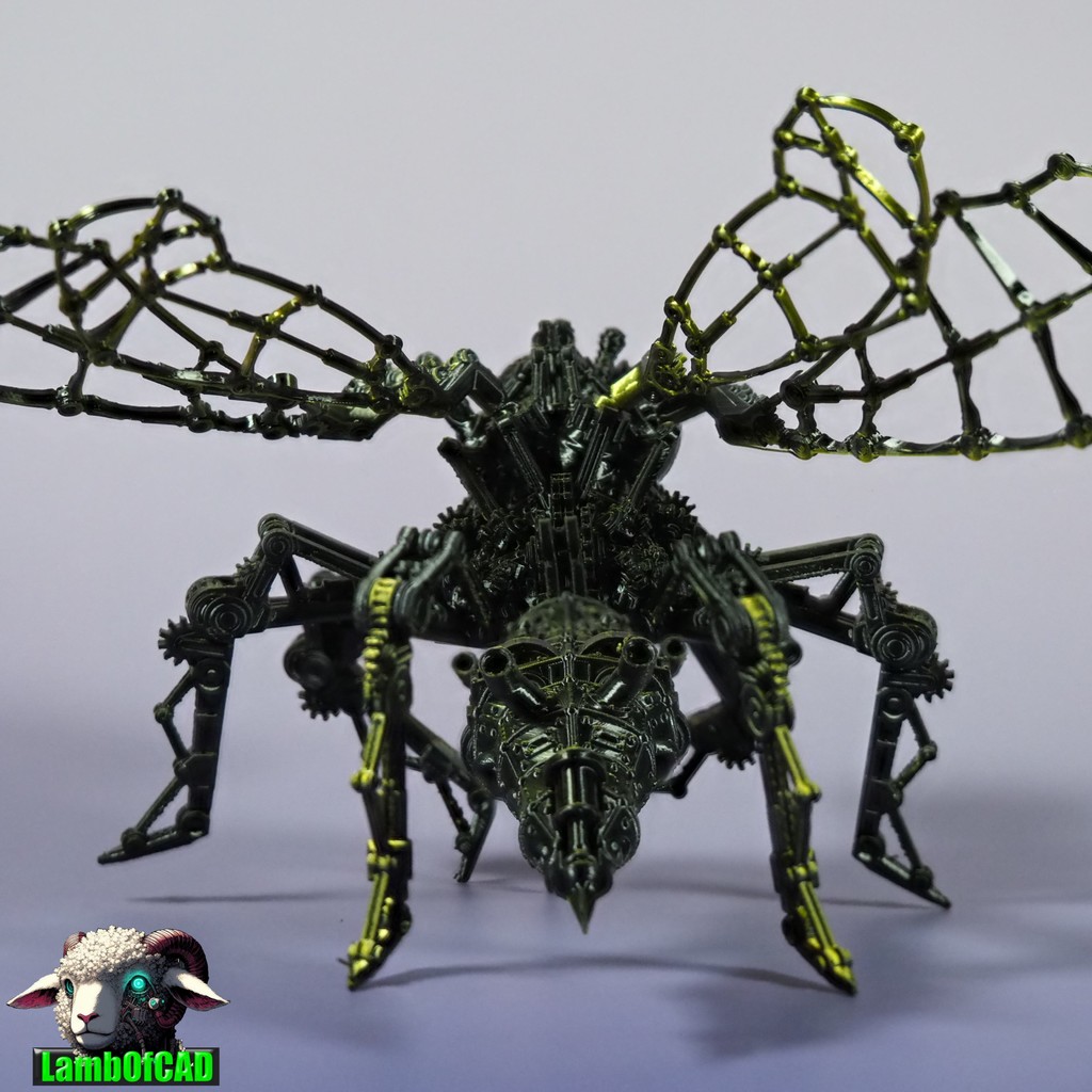 Степанковая оса с подвижными суставами