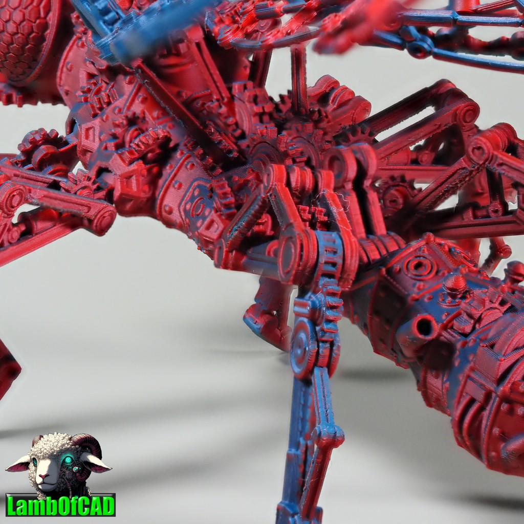 Степанковая оса с подвижными суставами