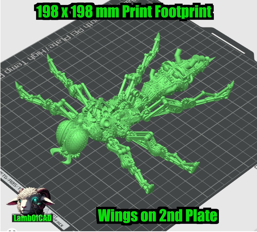Степанковая оса с подвижными суставами
