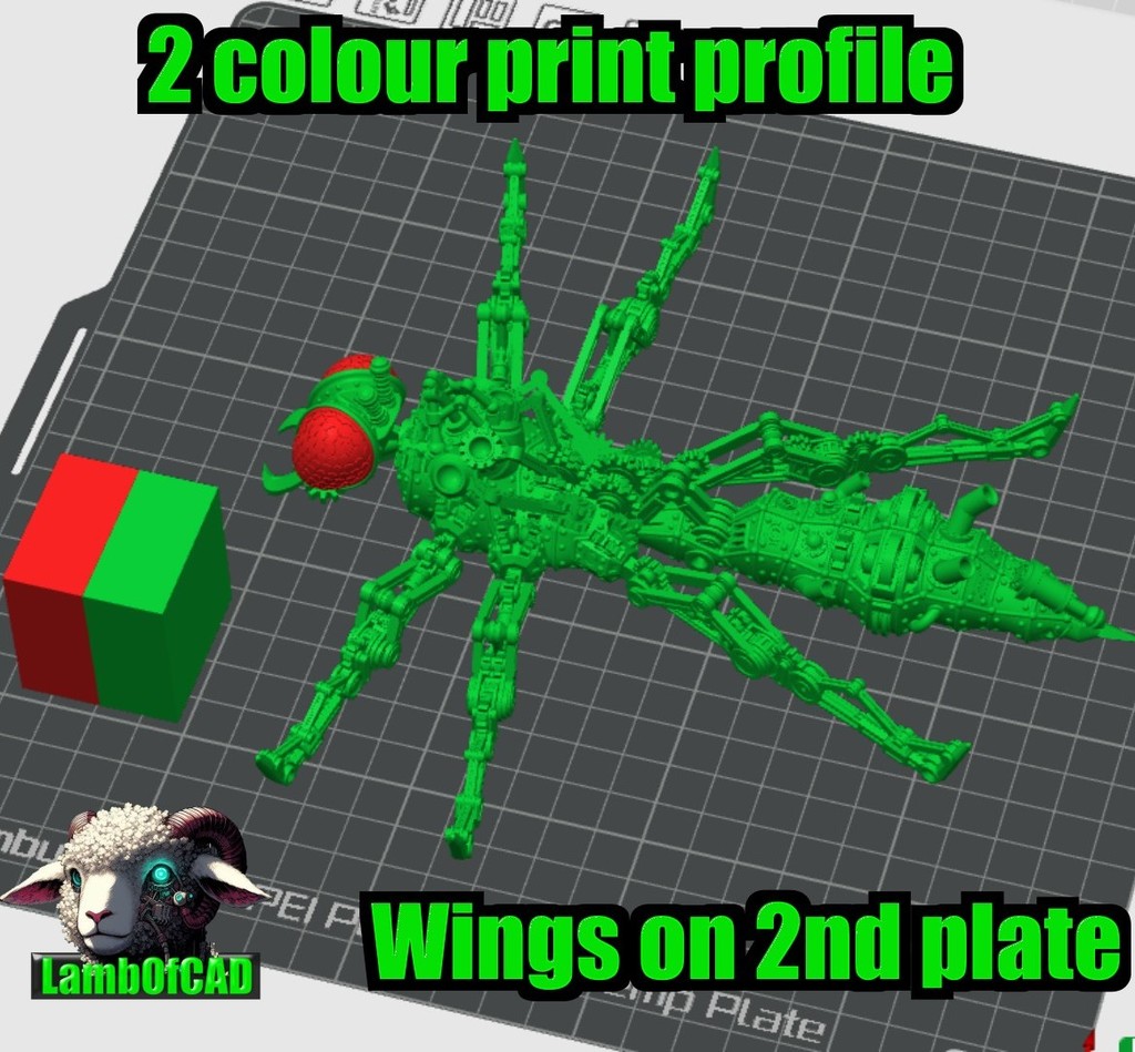 Степанковая оса с подвижными суставами