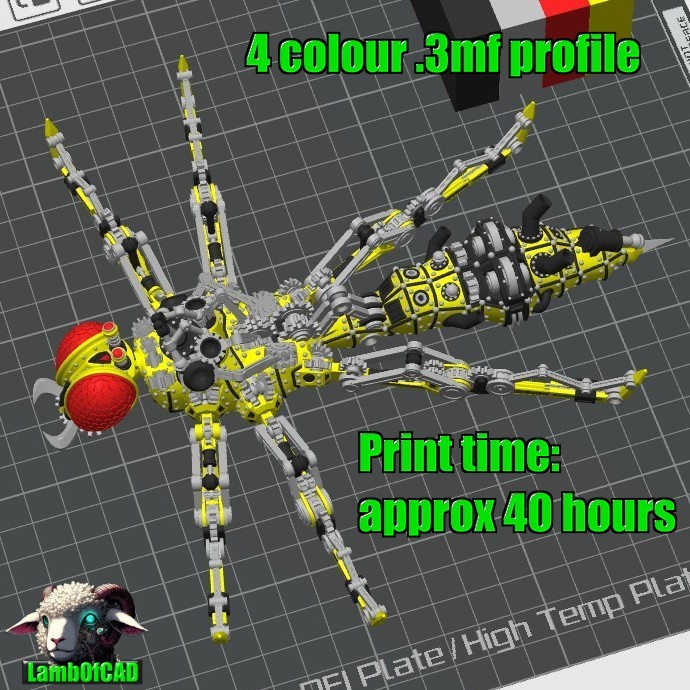 Степанковая оса с подвижными суставами