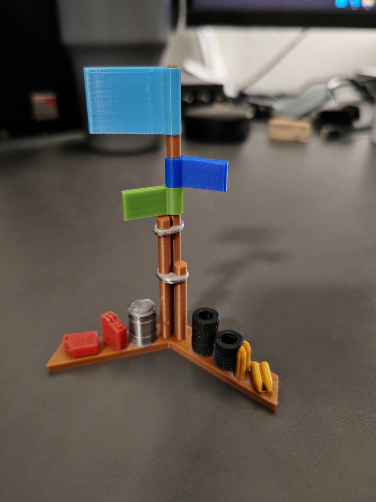 Флагшток и аксессуары для настольной игры Company Of Heroes