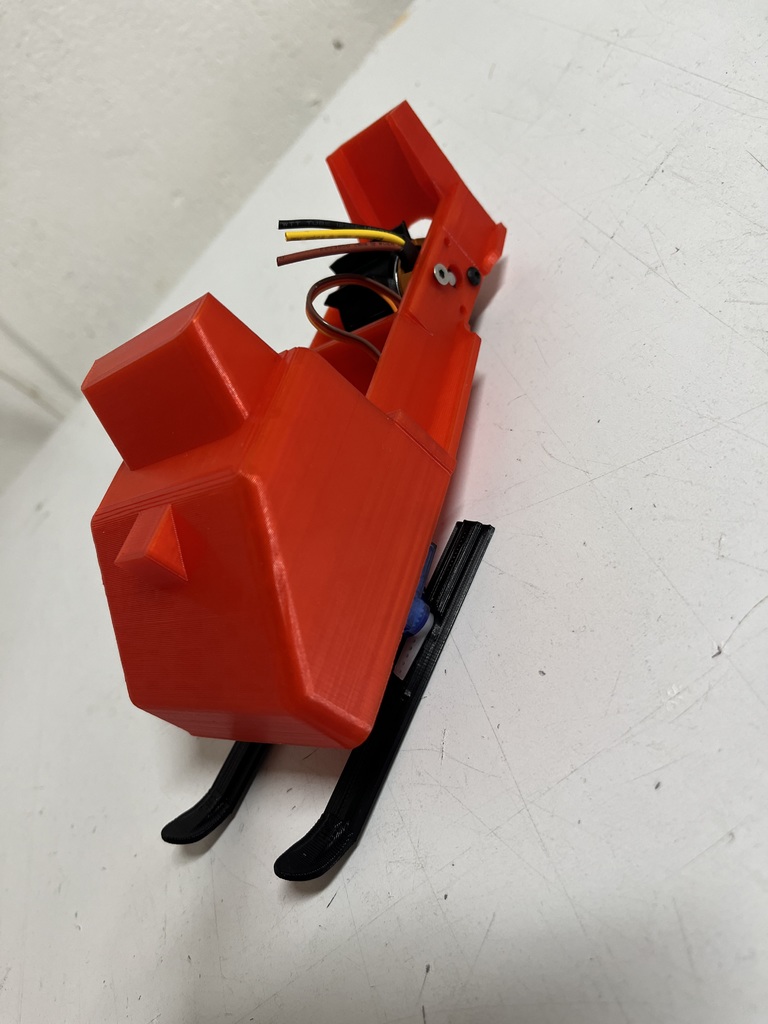 Снегокат SnowByte 80s без направляющих и поддержки