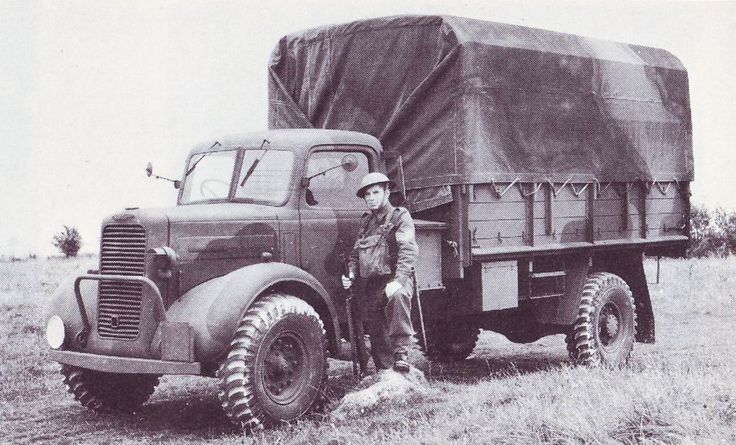 Модель грузовика Commer Q4 3 тонны для Bolt Action