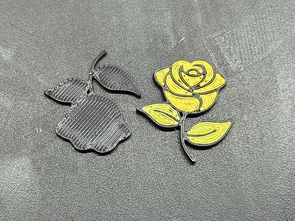 Элегантная брошь-булавка в форме розы