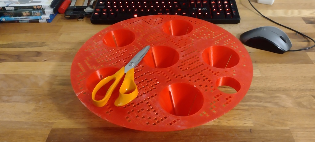 Параметрическая модель промежуточного слоя подземного горшка