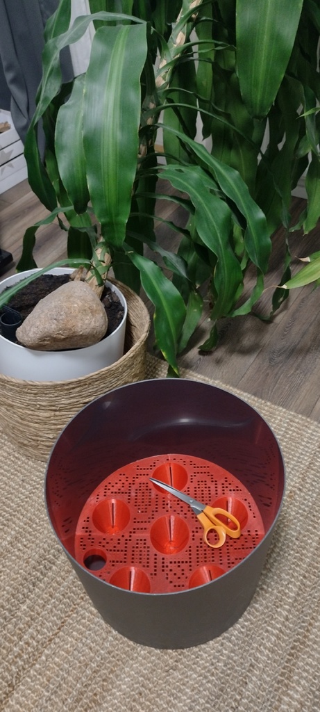 Параметрическая модель промежуточного слоя подземного горшка