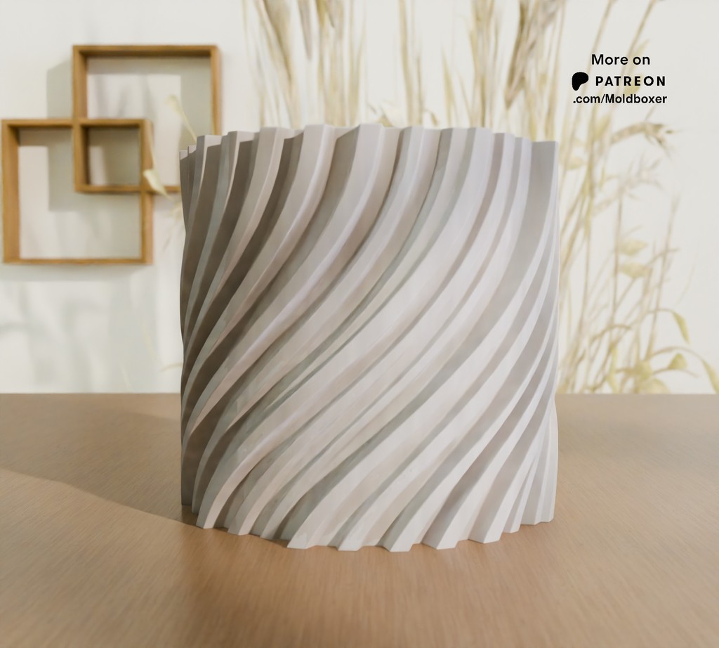 Силиконовая форма для горшка - система форм