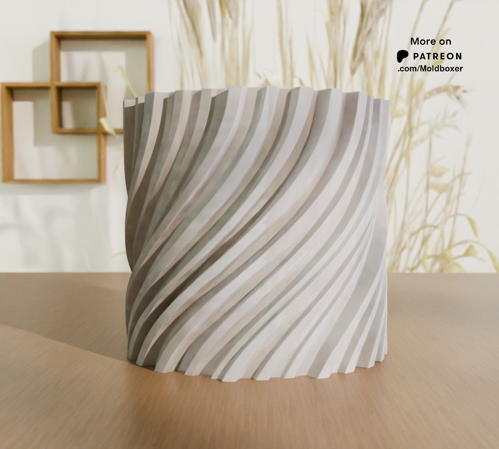 Силиконовая форма для горшка - система форм