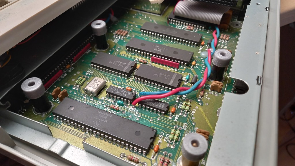 Лицевая панель и кнопка для дисковода ALPS DF354H в стиле ATARI ST