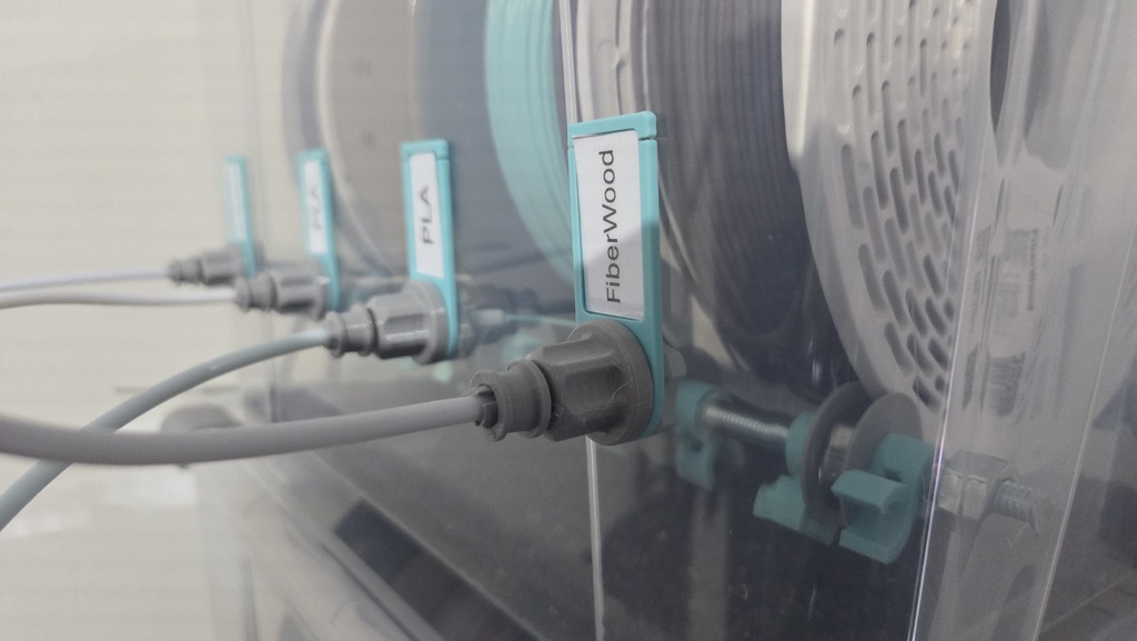 Переходник PTFE 4mm для контейнера Ikea SAMLA