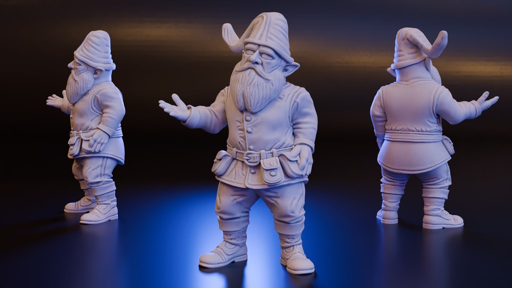 Флиззлбин - Гном Маг (DND / TTRPG)