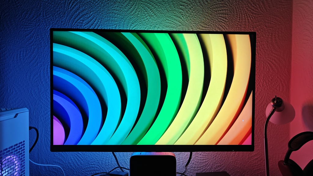 Крепление для монитора VESA 75/100 с подсветкой