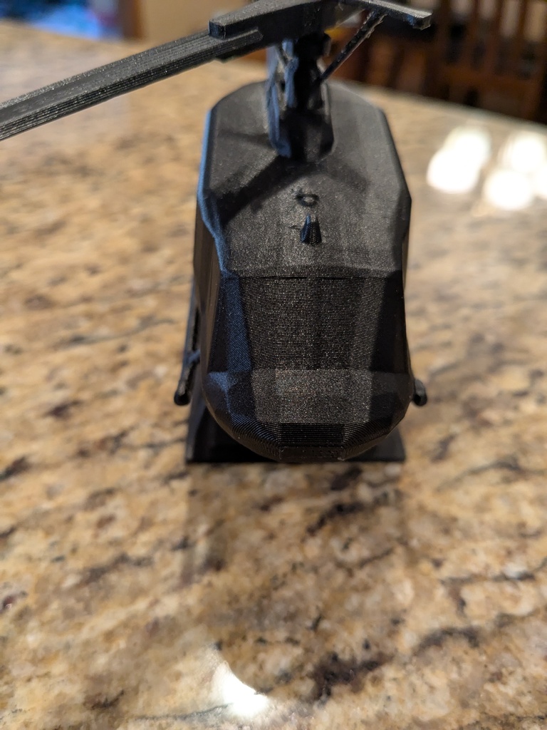 Модель вертолета Huey