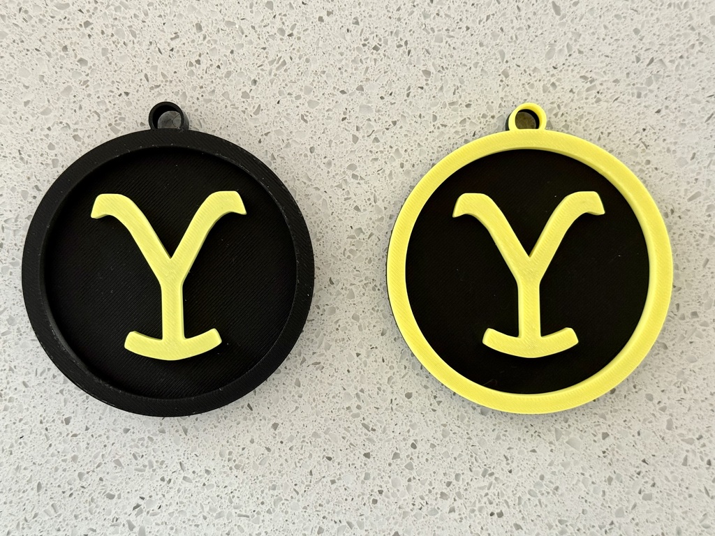 Новогодний ornament Yellowstone в двух цветах