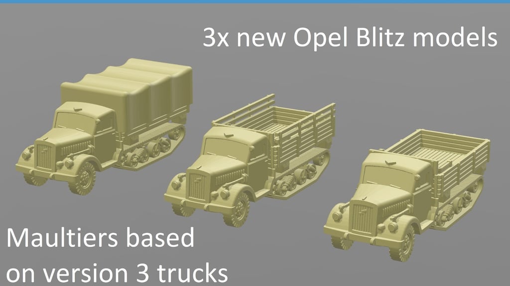 Опель Блитц 3-тонный грузовик