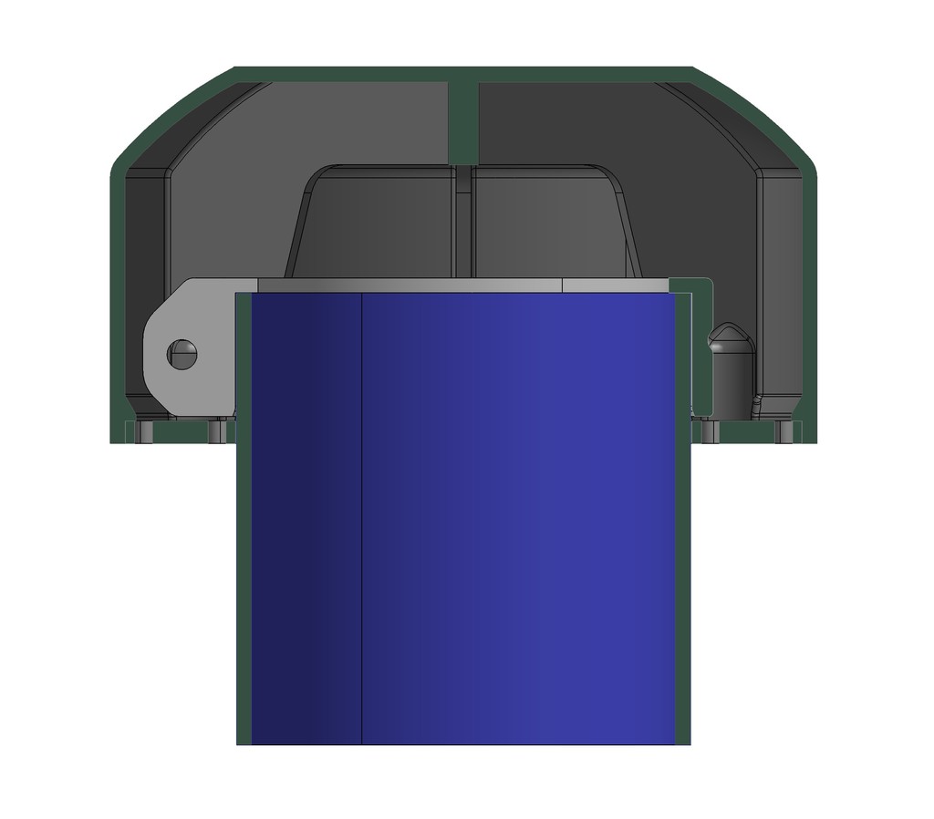 Крышка вентиляции для труб диаметром 60 мм