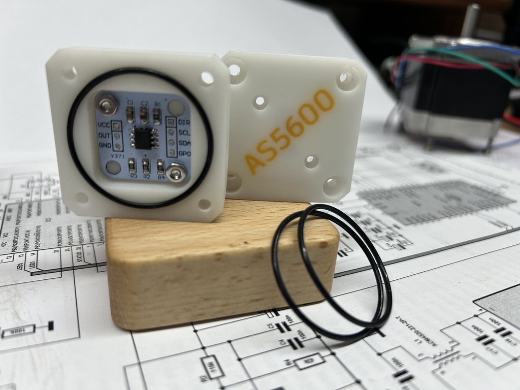 Корпус магнитного энкодера AS5600 для шагового мотора NEMA 17