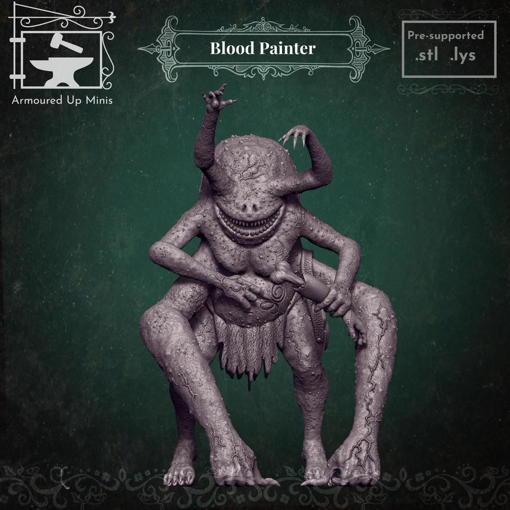 Миниатюра Blood Painter для ролевых игр