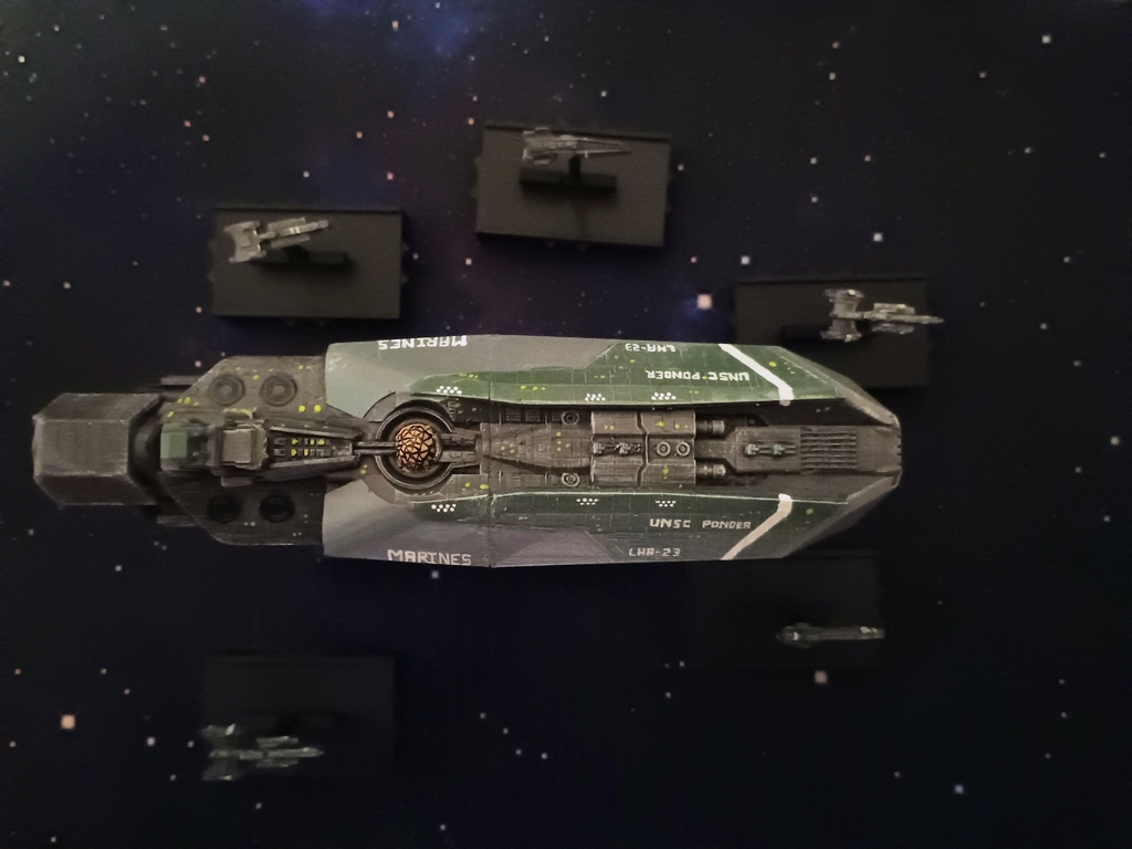 USS Orion класс штурмовой авианосец - Halo Armada