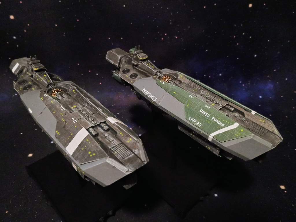 USS Orion класс штурмовой авианосец - Halo Armada